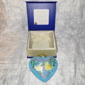 Pier 1 "Li Bien" Bird Heart Ornament 2018